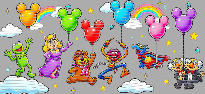 16oz Disney style-D-3038